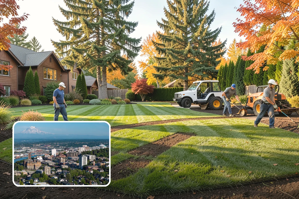 Fall Cleanup in Tacoma, Pierce County, WA - Removes smothering leaf drop