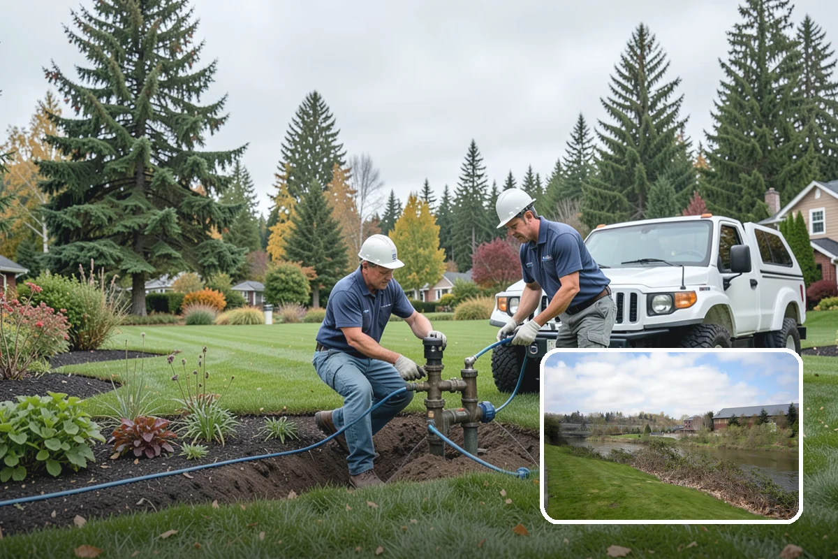 Fall Cleanup in Tukwila, King County, WA - Removes smothering leaf drop