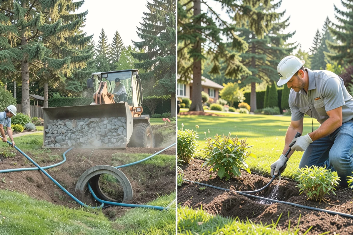 Fall Cleanup in Tukwila, King County, WA - Assess leaf drop and debris