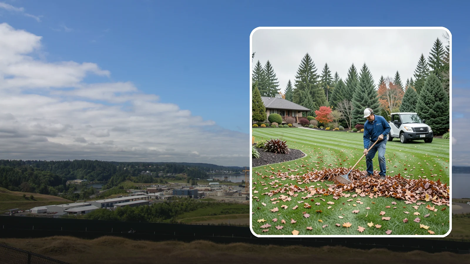 Fall Cleanup in University Place, Pierce County, WA - A comprehensive fall cleanup that clears leaves and debris and prepares your landscape for winter.