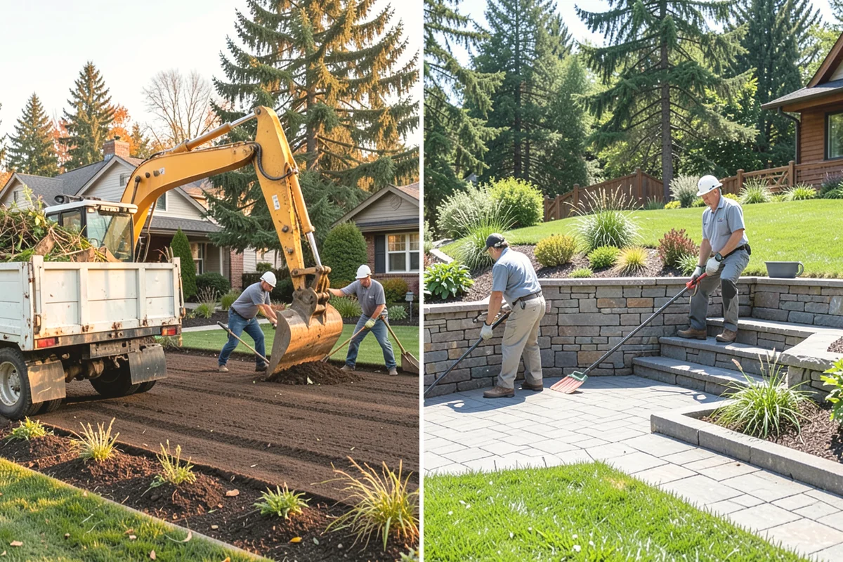 Fall Cleanup in Yarrow Point, King County, WA - Assess leaf drop and debris