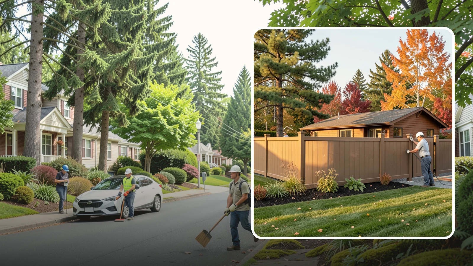 Fence Installation in Beaux Arts Village, King County, WA - Quality fence installation - wood, vinyl, and more - built on solid posts for privacy, security, and value.