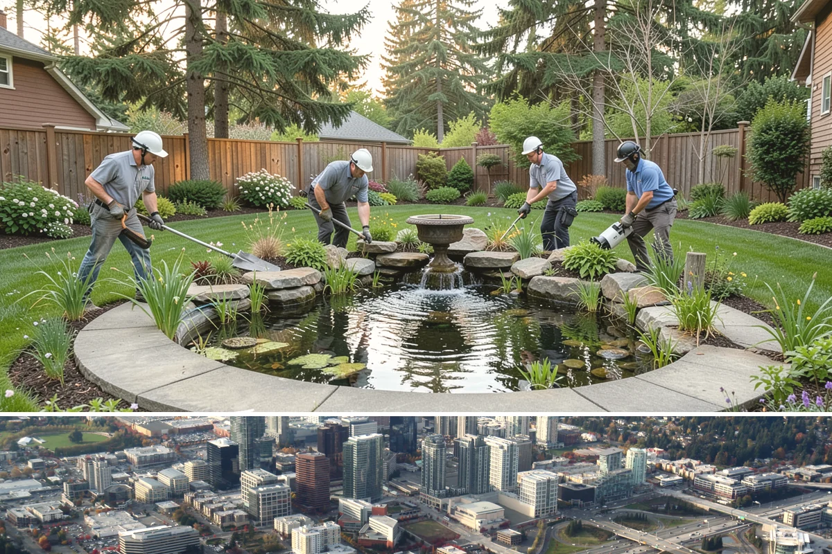 Fence Installation in Bellevue, King County, WA - Best installed spring through fall