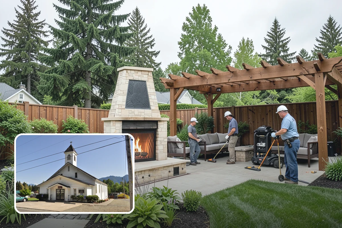 Fence Installation in Concrete, Skagit County, WA - Privacy, security, and defined property