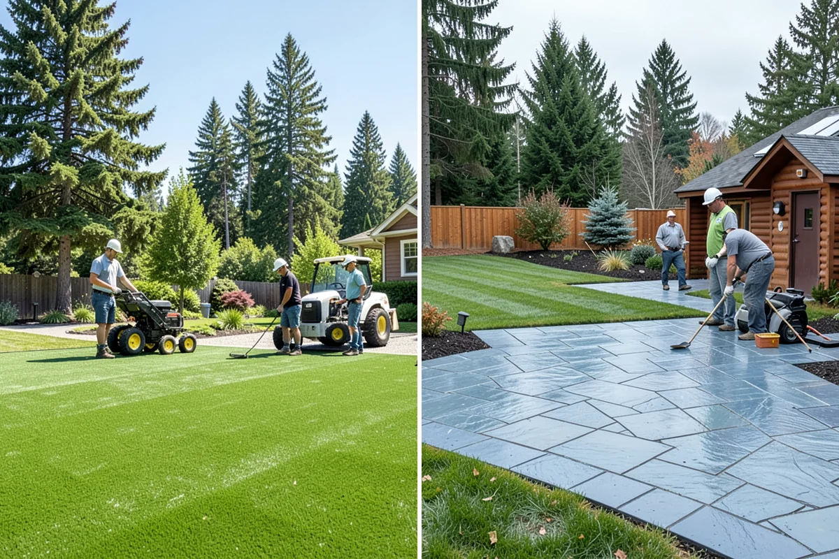 Fence Installation in Enumclaw, King County, WA - Confirm the layout and property lines