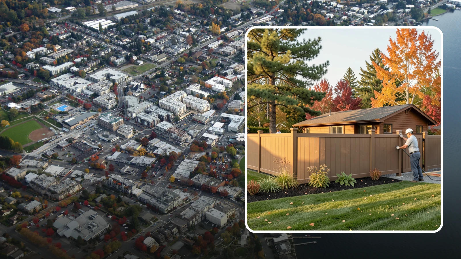 Fence Installation in Kirkland, King County, WA - Quality fence installation - wood, vinyl, and more - built on solid posts for privacy, security, and value.