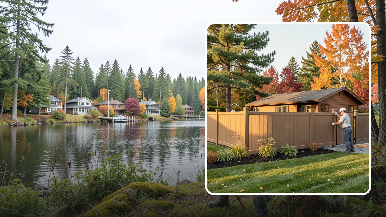 Fence Installation in La Conner, Skagit County, WA - Quality fence installation - wood, vinyl, and more - built on solid posts for privacy, security, and value.