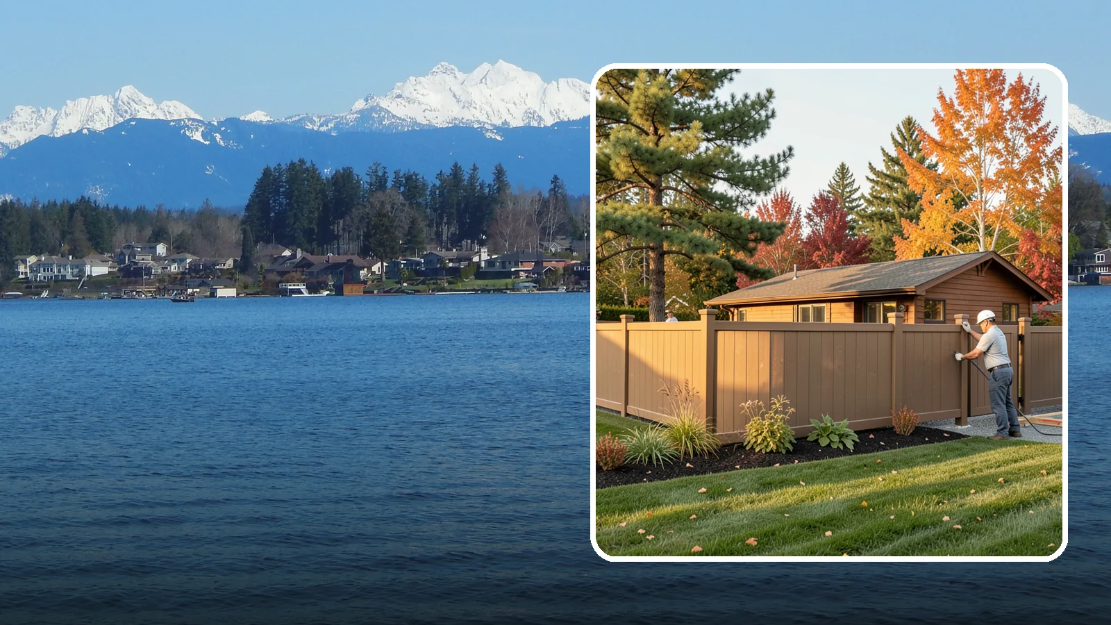 Fence Installation in Lake Stevens, Snohomish County, WA - Quality fence installation - wood, vinyl, and more - built on solid posts for privacy, security, and value.