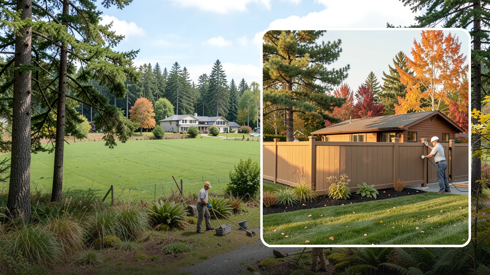 Fence Installation in Lyman, Skagit County, WA - Quality fence installation - wood, vinyl, and more - built on solid posts for privacy, security, and value.