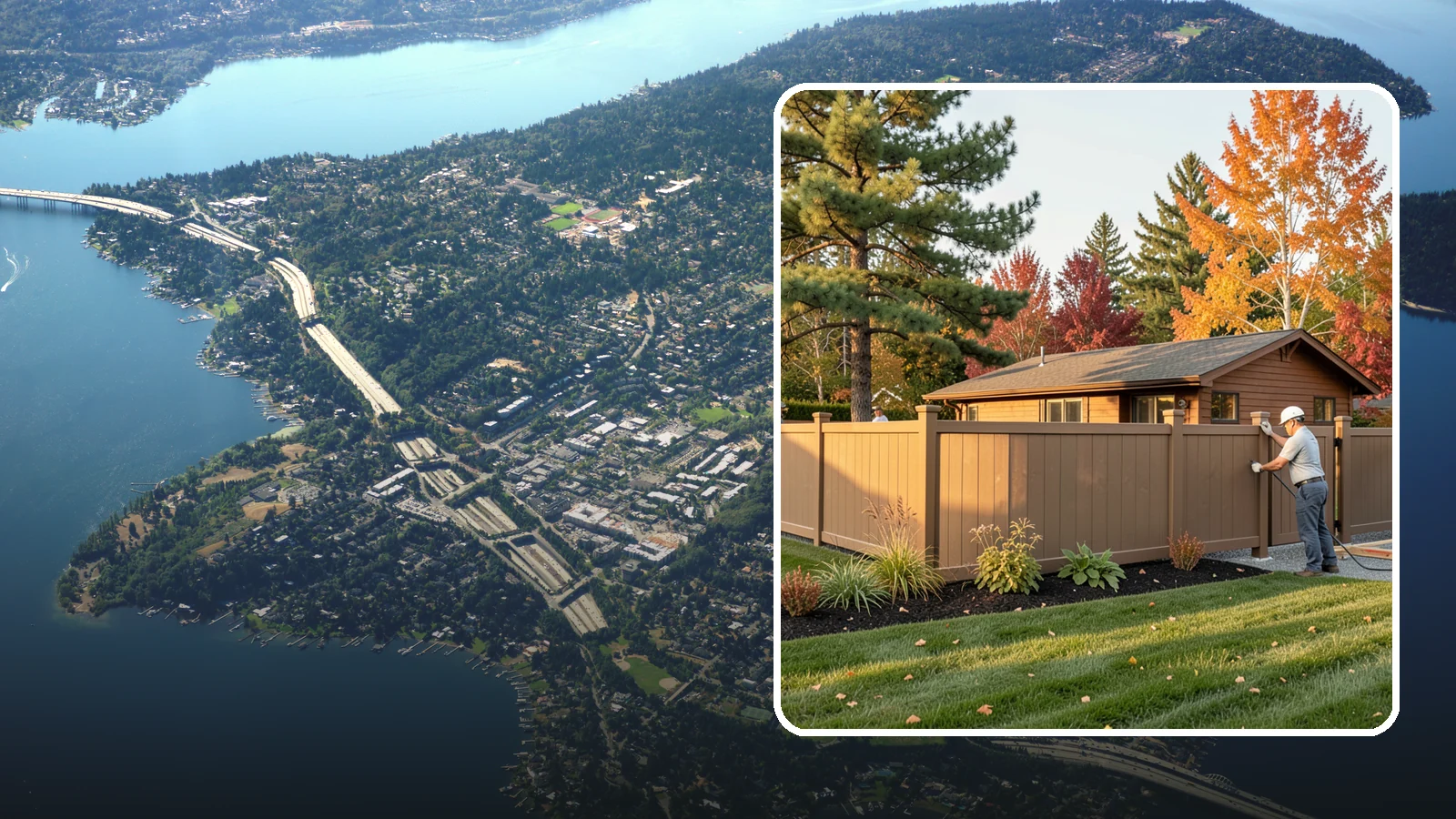 Fence Installation in Mercer Island, King County, WA - Quality fence installation - wood, vinyl, and more - built on solid posts for privacy, security, and value.