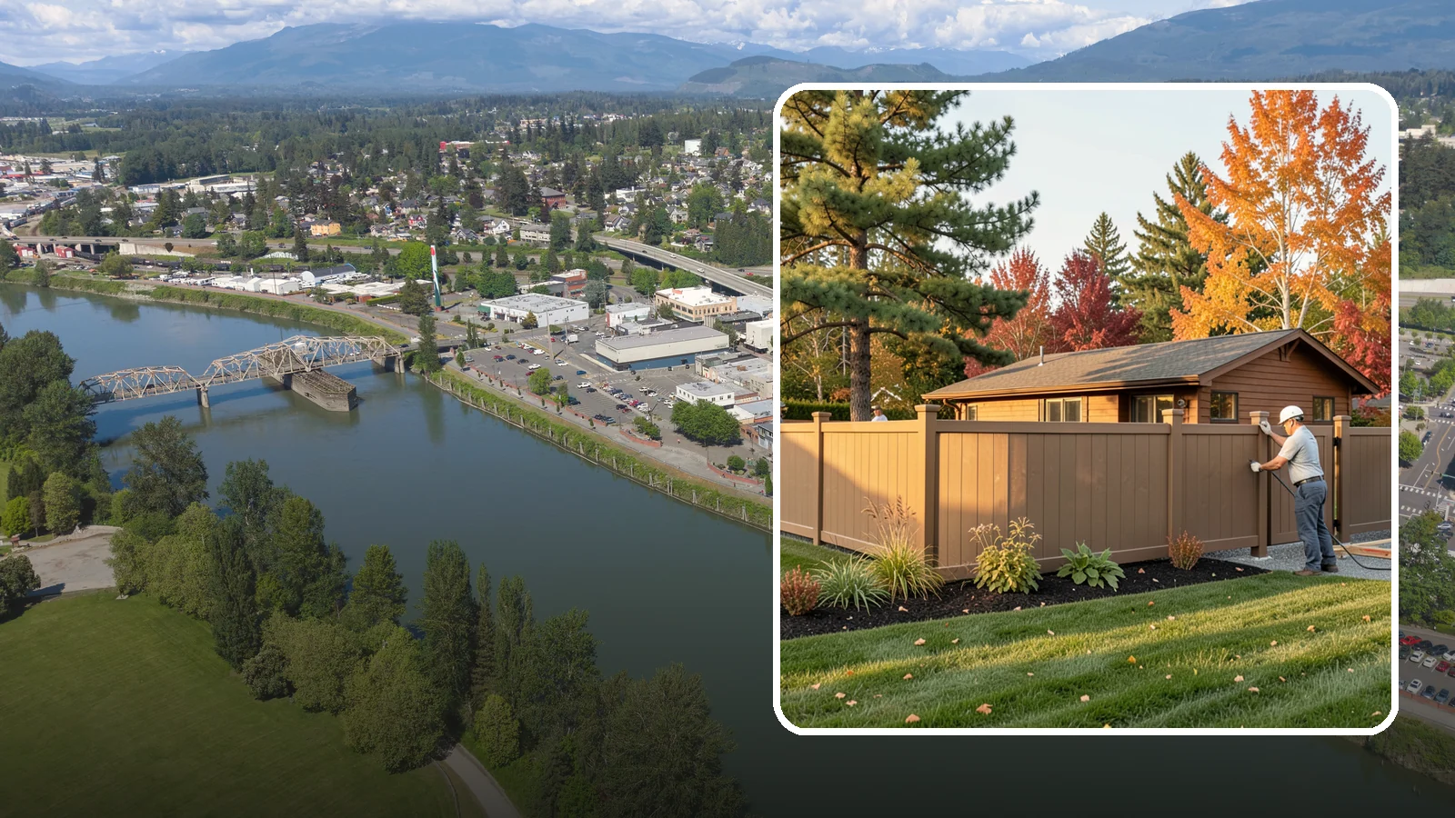Fence Installation in Mount Vernon, Skagit County, WA - Quality fence installation - wood, vinyl, and more - built on solid posts for privacy, security, and value.