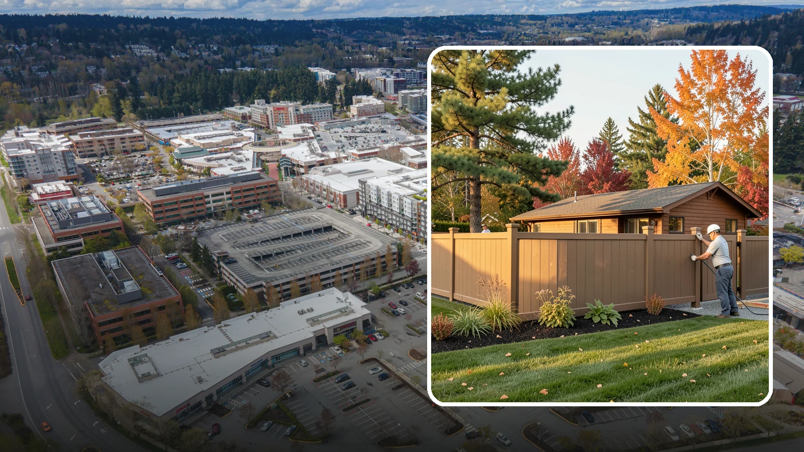 Fence Installation in Redmond, King County, WA - Quality fence installation - wood, vinyl, and more - built on solid posts for privacy, security, and value.