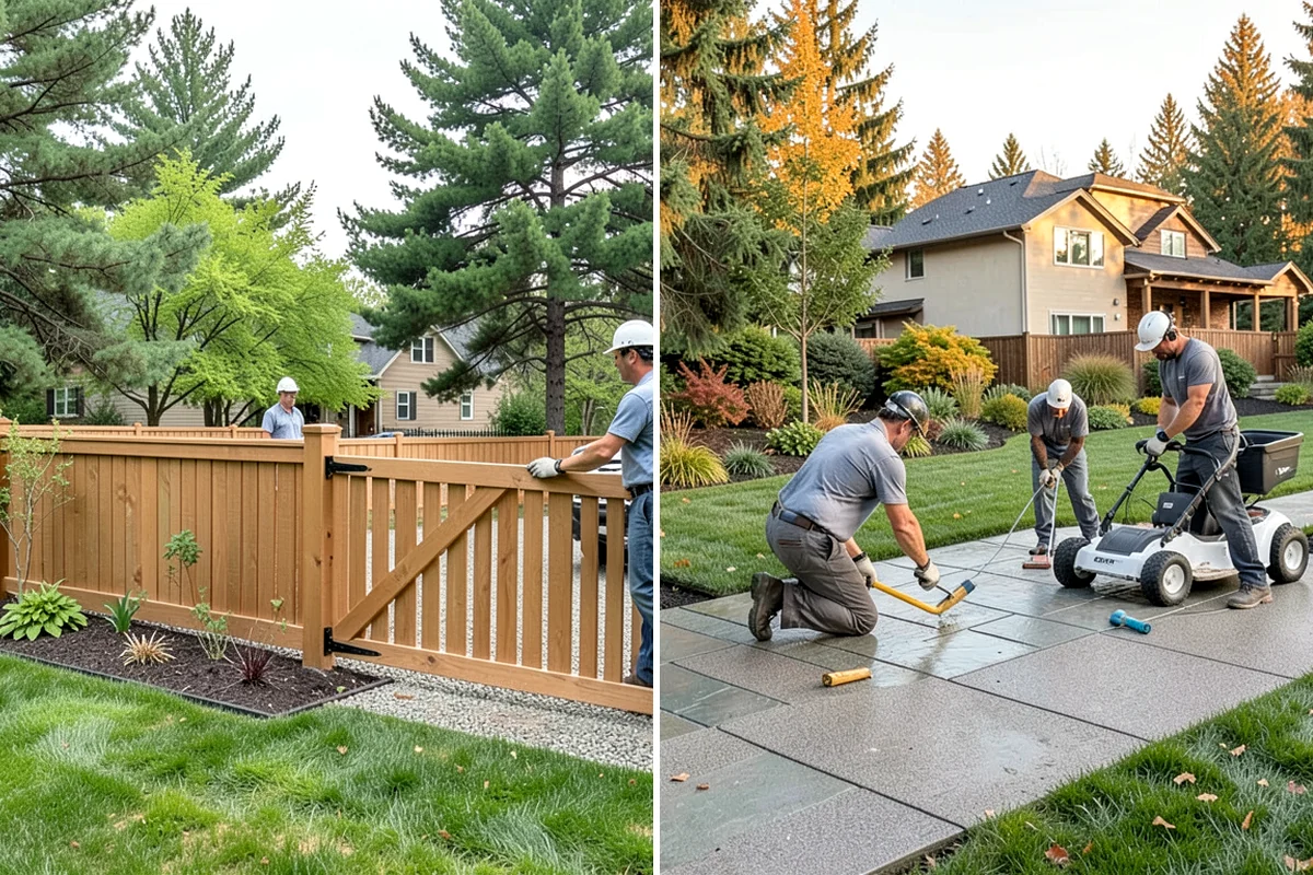Fence Installation in SeaTac, King County, WA - Confirm the layout and property lines