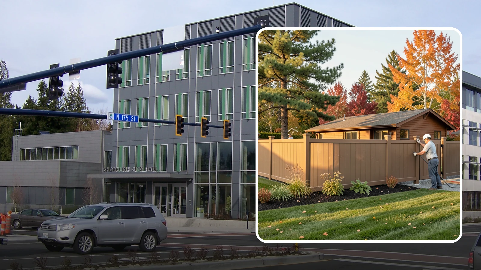 Fence Installation in Shoreline, King County, WA - Quality fence installation - wood, vinyl, and more - built on solid posts for privacy, security, and value.