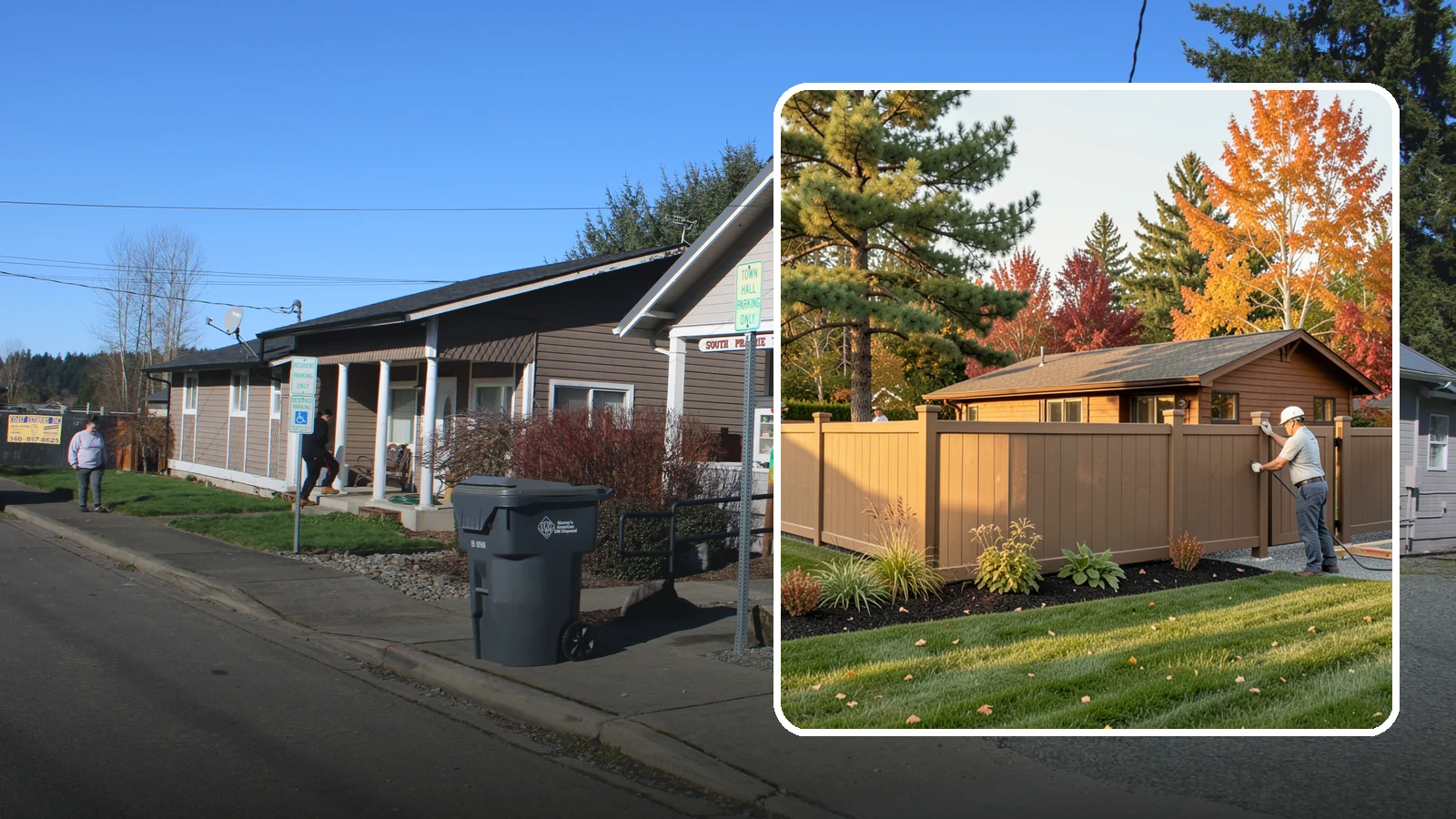Fence Installation in South Prairie, Pierce County, WA - Quality fence installation - wood, vinyl, and more - built on solid posts for privacy, security, and value.