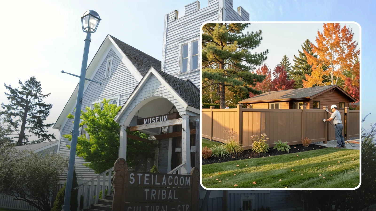 Fence Installation in Steilacoom, Pierce County, WA - Quality fence installation - wood, vinyl, and more - built on solid posts for privacy, security, and value.