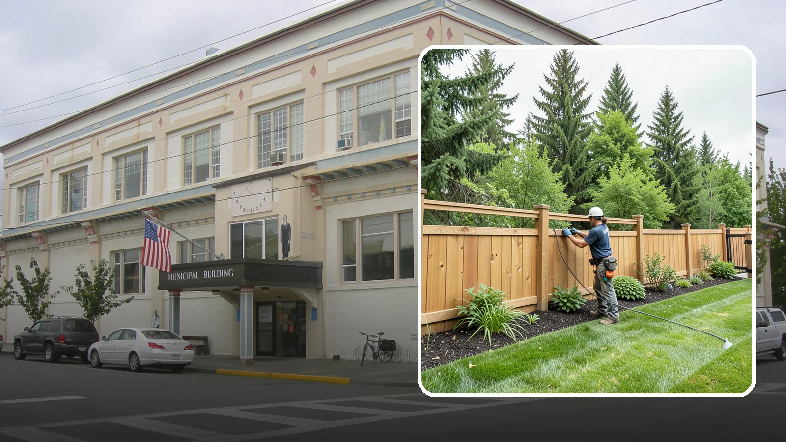 Fence Repair in Anacortes, Skagit County, WA - Repair of leaning, sagging, broken, and rotted fencing to restore strength, function, and appearance.