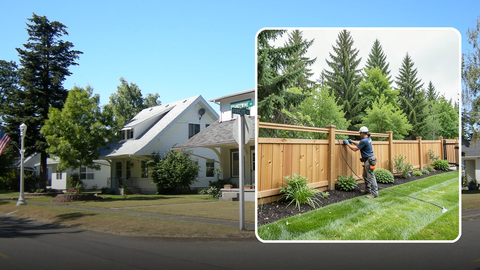 Fence Repair in DuPont, Pierce County, WA - Repair of leaning, sagging, broken, and rotted fencing to restore strength, function, and appearance.