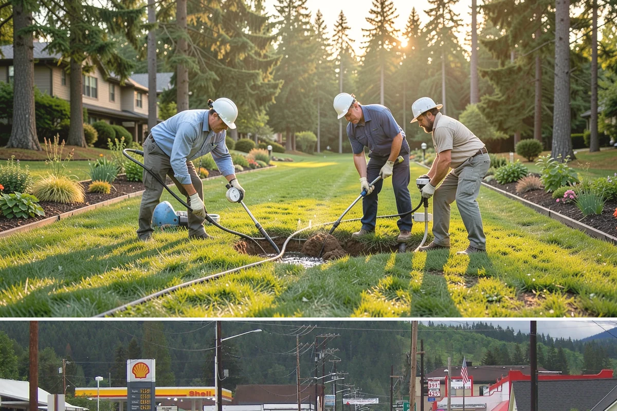 Fence Repair in Granite Falls, Snohomish County, WA - Best done spring through fall.