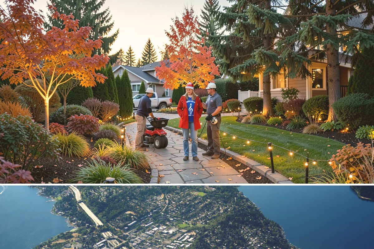Fence Repair in Mercer Island, King County, WA - Best done spring through fall.