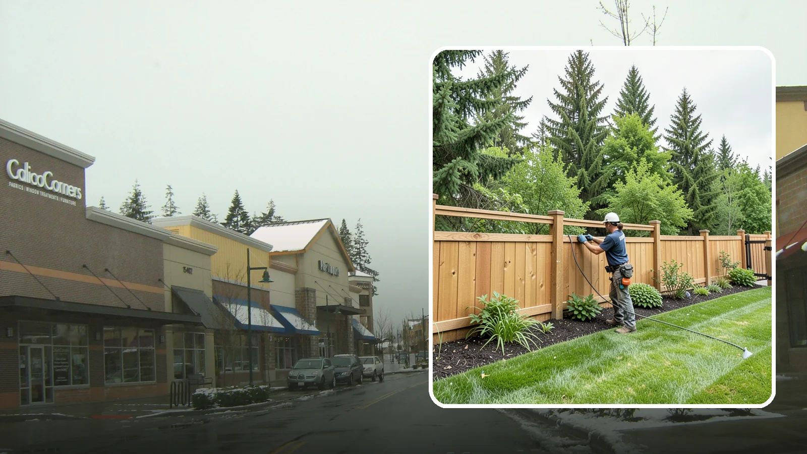 Fence Repair in Mill Creek, Snohomish County, WA - Repair of leaning, sagging, broken, and rotted fencing to restore strength, function, and appearance.