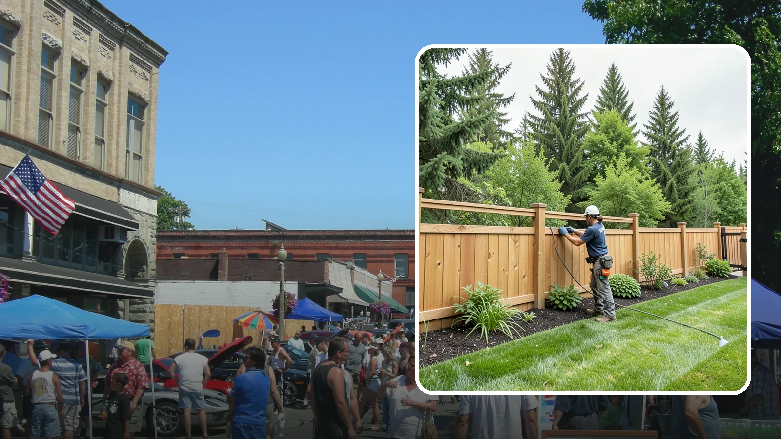 Fence Repair in Snohomish, Snohomish County, WA - Repair of leaning, sagging, broken, and rotted fencing to restore strength, function, and appearance.