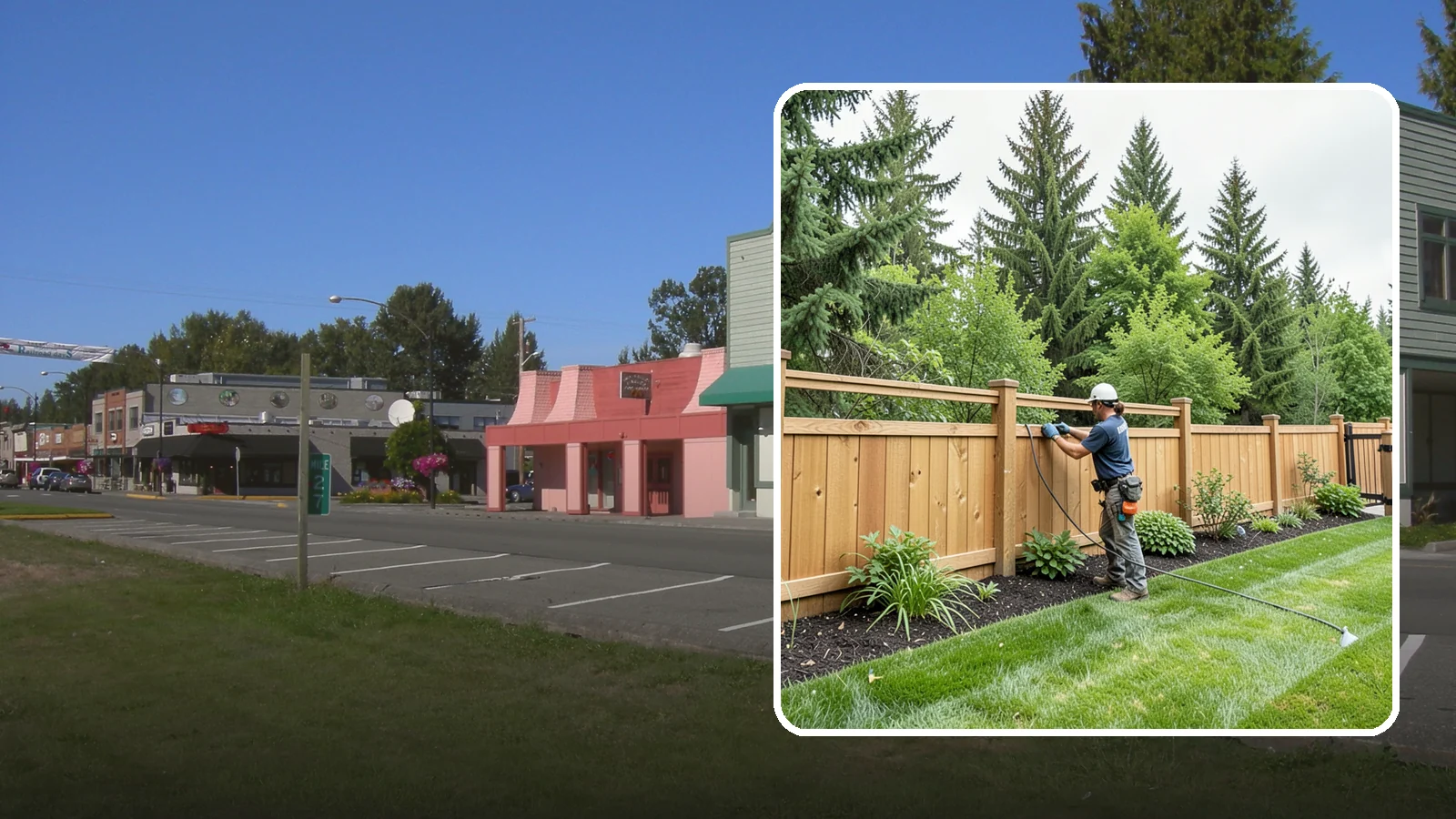 Fence Repair in Snoqualmie, King County, WA - Repair of leaning, sagging, broken, and rotted fencing to restore strength, function, and appearance.