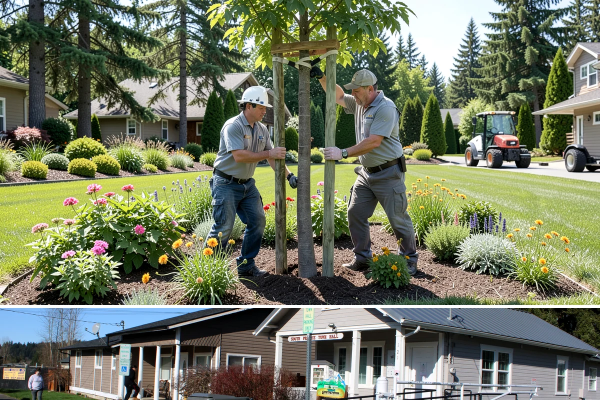Fence Repair in South Prairie, Pierce County, WA - Best done spring through fall.