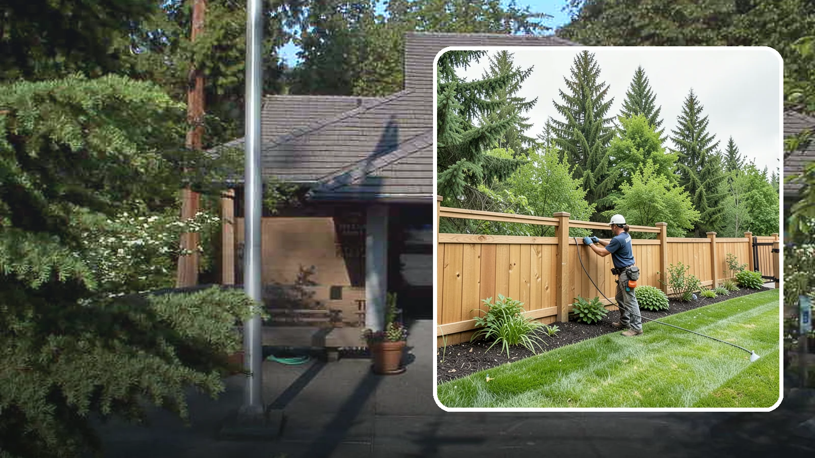 Fence Repair in Yarrow Point, King County, WA - Repair of leaning, sagging, broken, and rotted fencing to restore strength, function, and appearance.