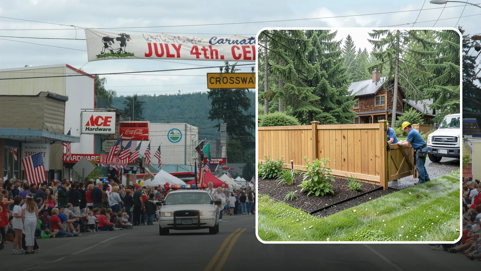 Fence Replacement in Carnation, King County, WA - We replace failing, rotted, or storm-damaged fences across the Puget Sound region with sturdier materials built for wet Northwest...