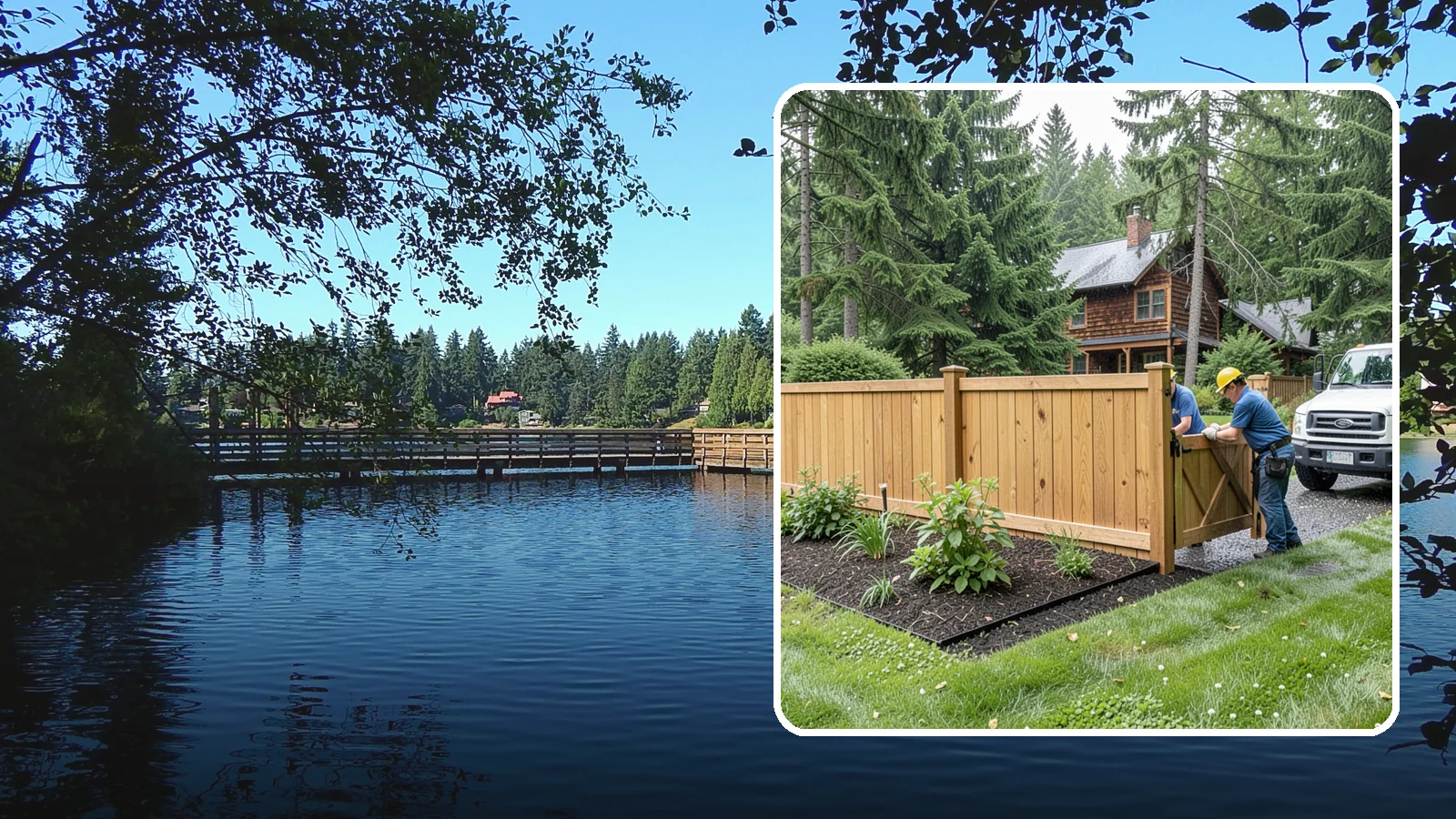Fence Replacement in Federal Way, King County, WA - We replace failing, rotted, or storm-damaged fences across the Puget Sound region with sturdier materials built for wet Northwest...