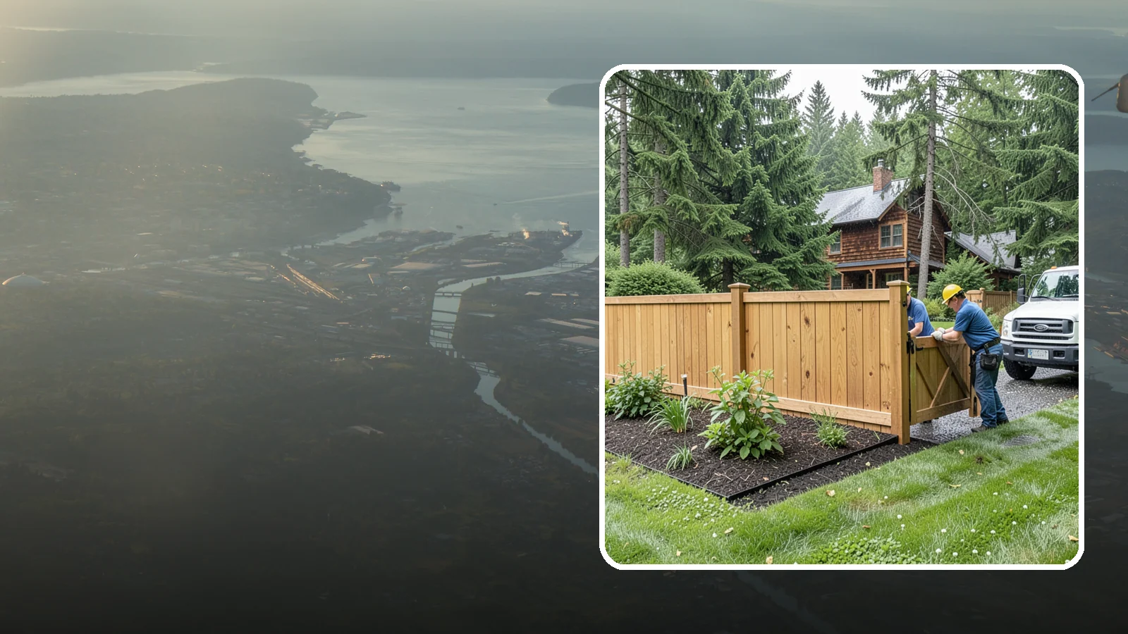Fence Replacement in Fife, Pierce County, WA - We replace failing, rotted, or storm-damaged fences across the Puget Sound region with sturdier materials built for wet Northwest...