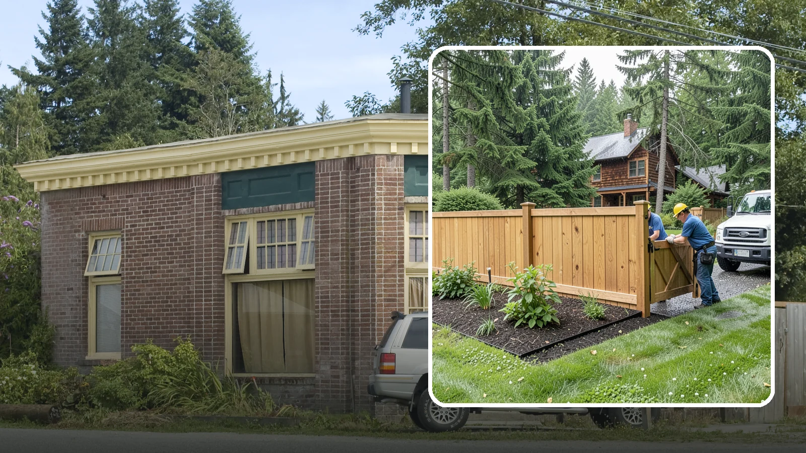 Fence Replacement in Hamilton, Skagit County, WA - We replace failing, rotted, or storm-damaged fences across the Puget Sound region with sturdier materials built for wet Northwest...