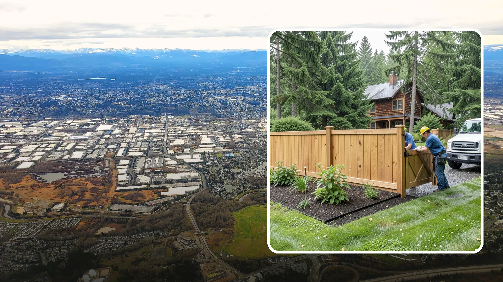 Fence Replacement in Kent, King County, WA - We replace failing, rotted, or storm-damaged fences across the Puget Sound region with sturdier materials built for wet Northwest...