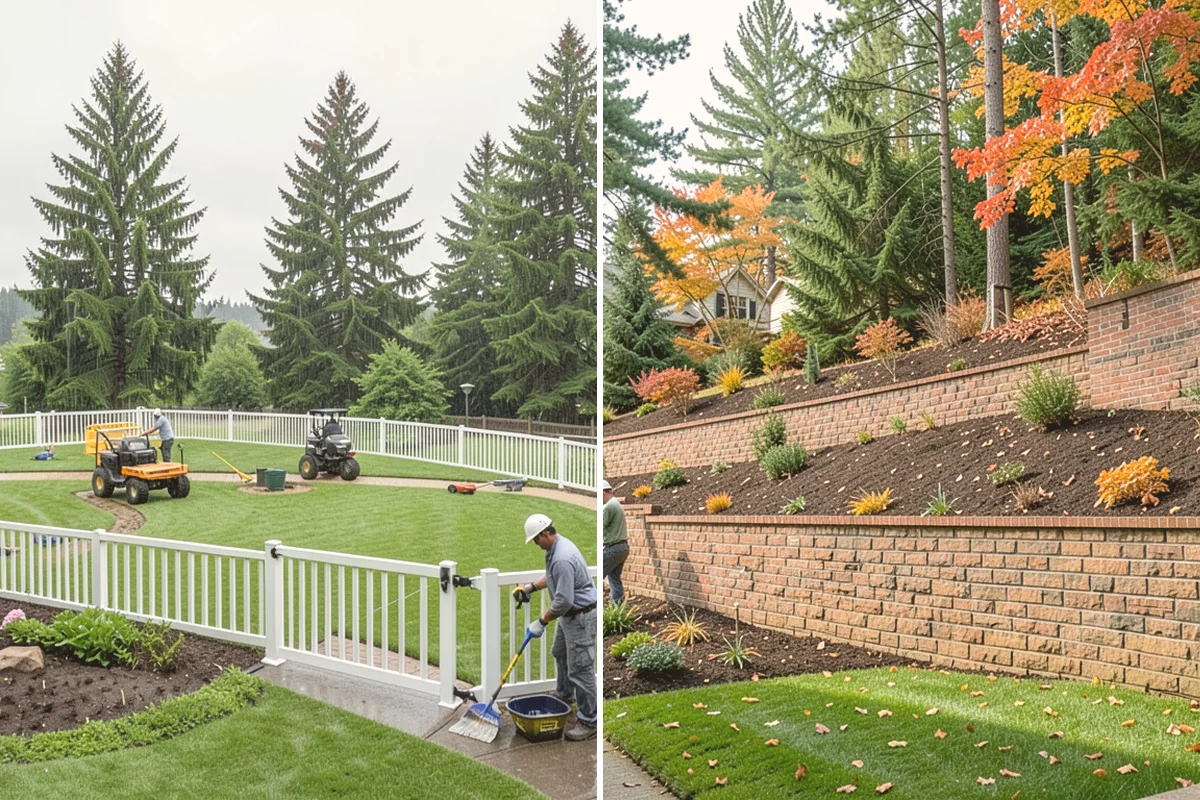 Fence Replacement in Kent, King County, WA - Inspect the existing fence and confirm property lines and permit needs