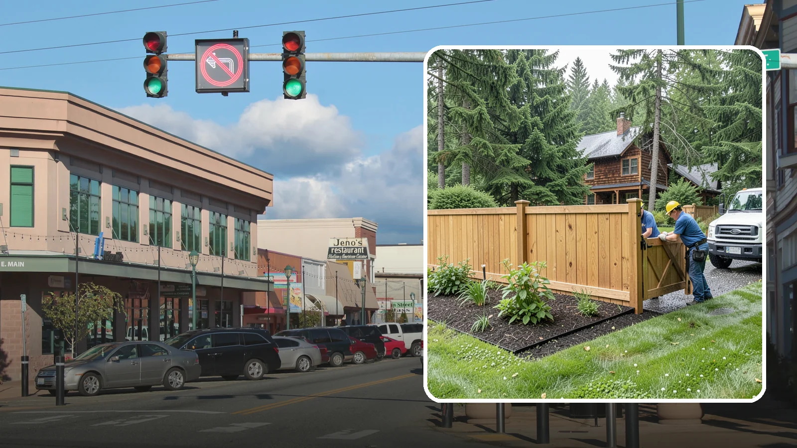Fence Replacement in Monroe, Snohomish County, WA - We replace failing, rotted, or storm-damaged fences across the Puget Sound region with sturdier materials built for wet Northwest...