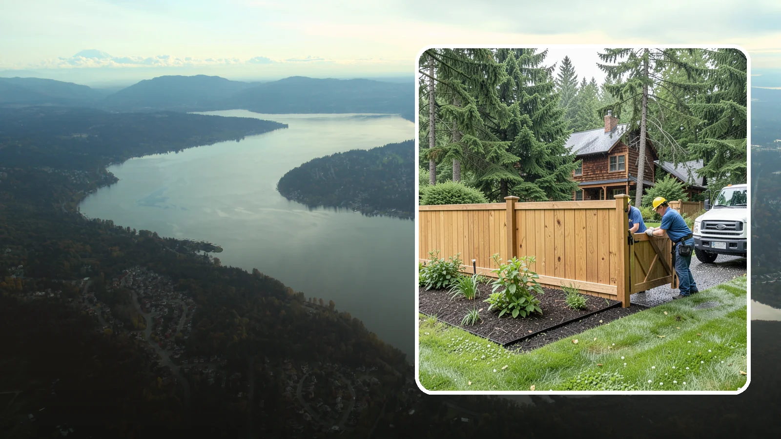 Fence Replacement in Sammamish, King County, WA - We replace failing, rotted, or storm-damaged fences across the Puget Sound region with sturdier materials built for wet Northwest...