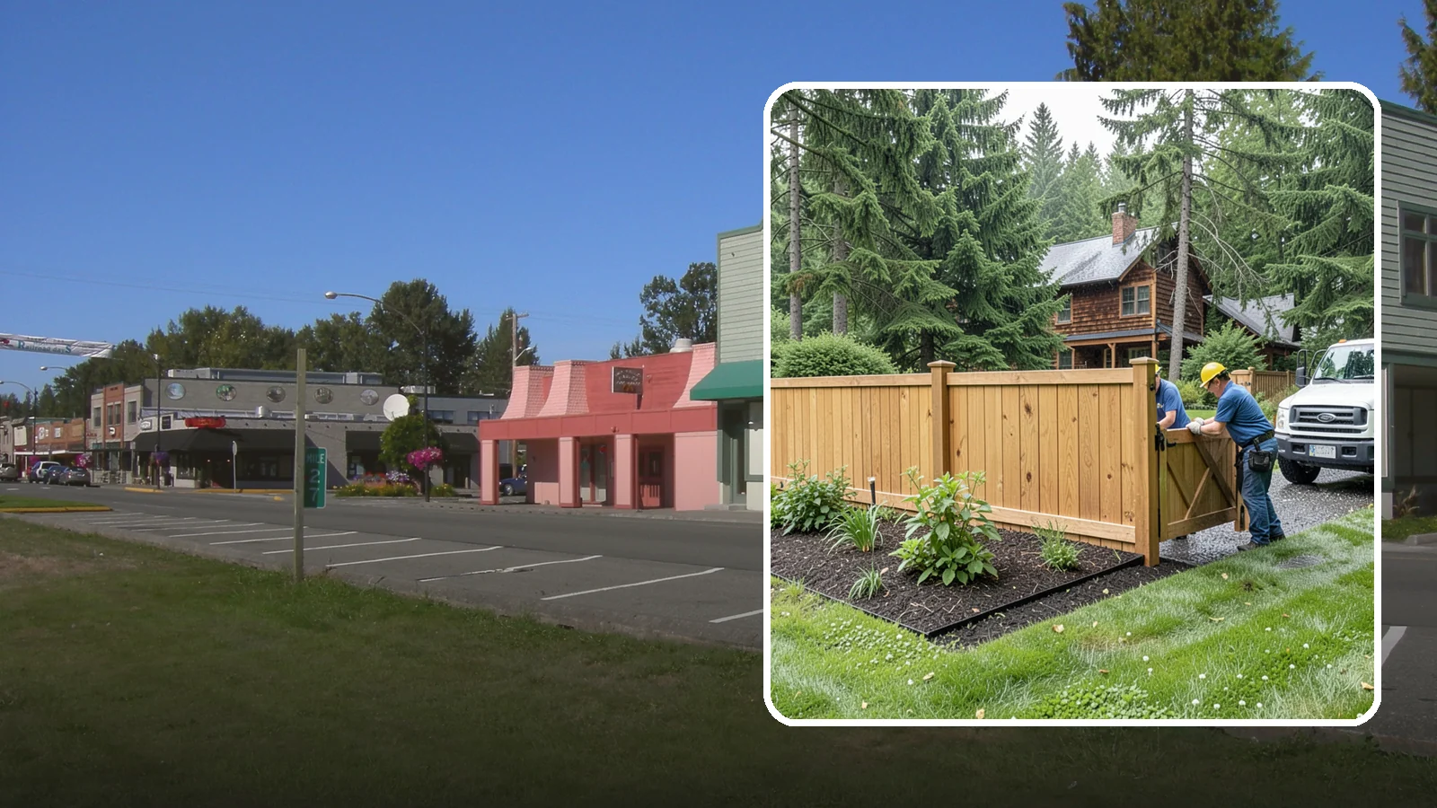 Fence Replacement in Snoqualmie, King County, WA - We replace failing, rotted, or storm-damaged fences across the Puget Sound region with sturdier materials built for wet Northwest...