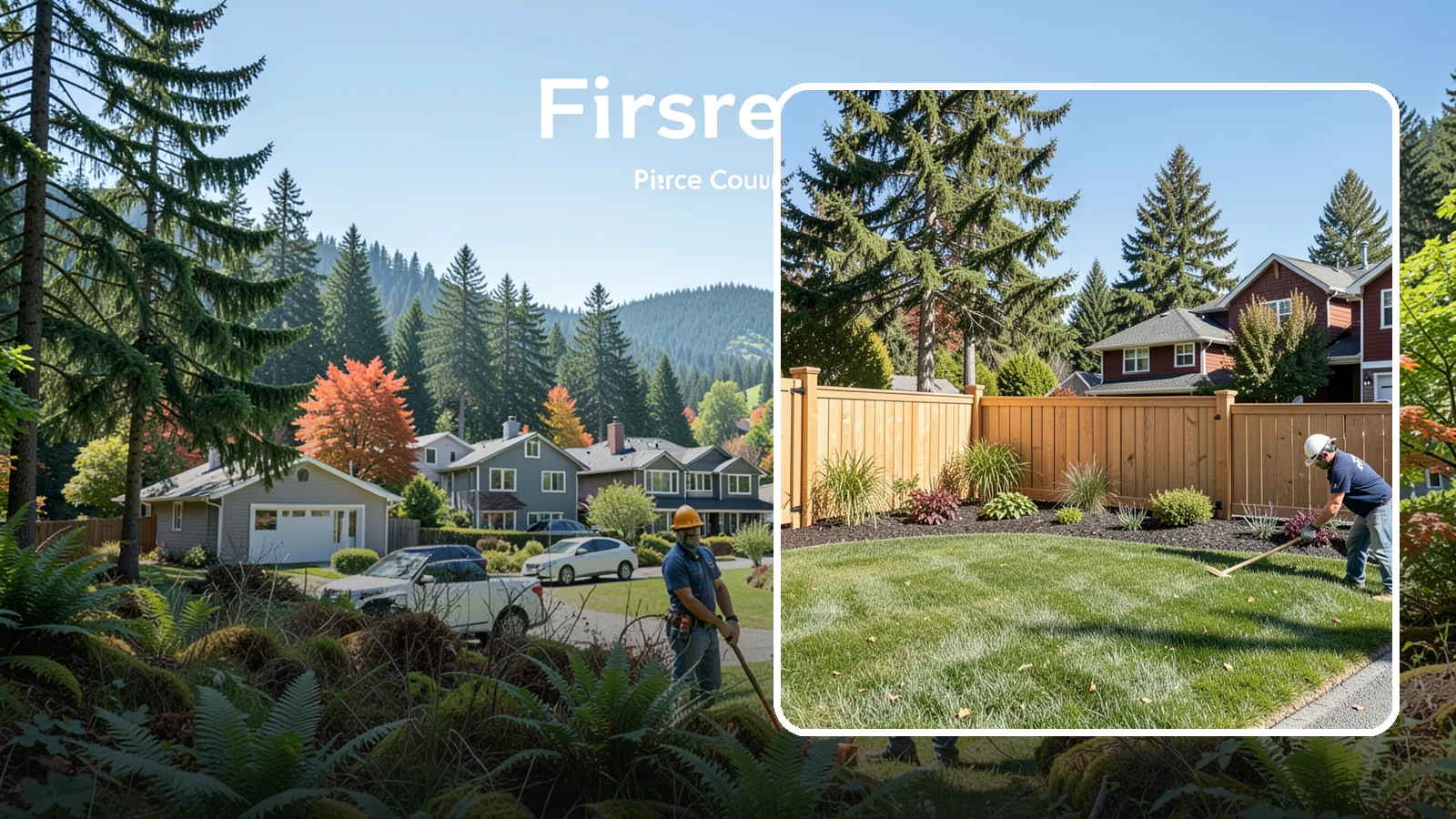 Fencing in Fircrest, Pierce County, WA - Complete fencing services from design to installation for residential and commercial properties.