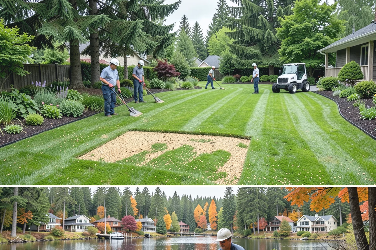 Fencing in La Conner, Skagit County, WA - Best installed spring through fall.