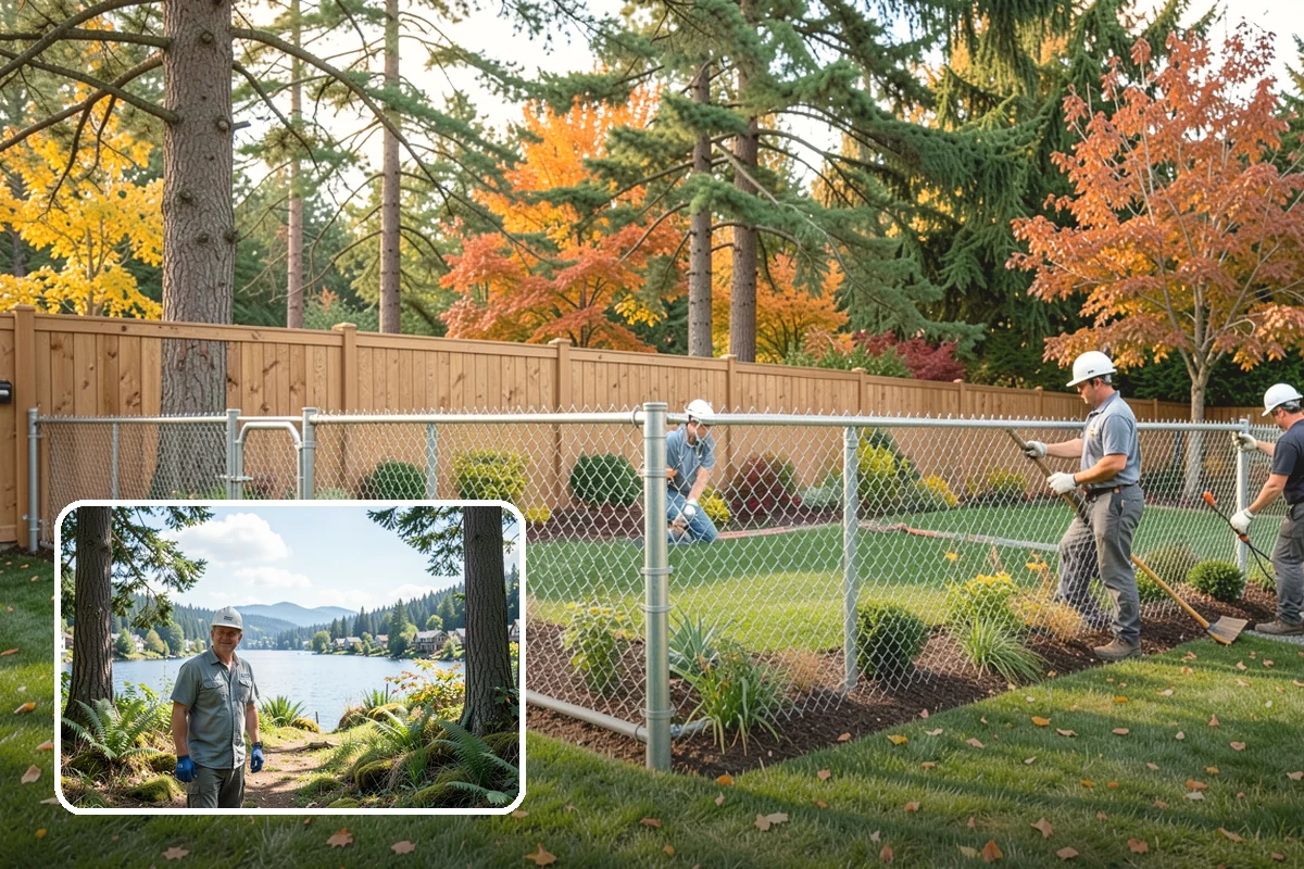 Fencing in Milton, King County, WA - Design-through-install service