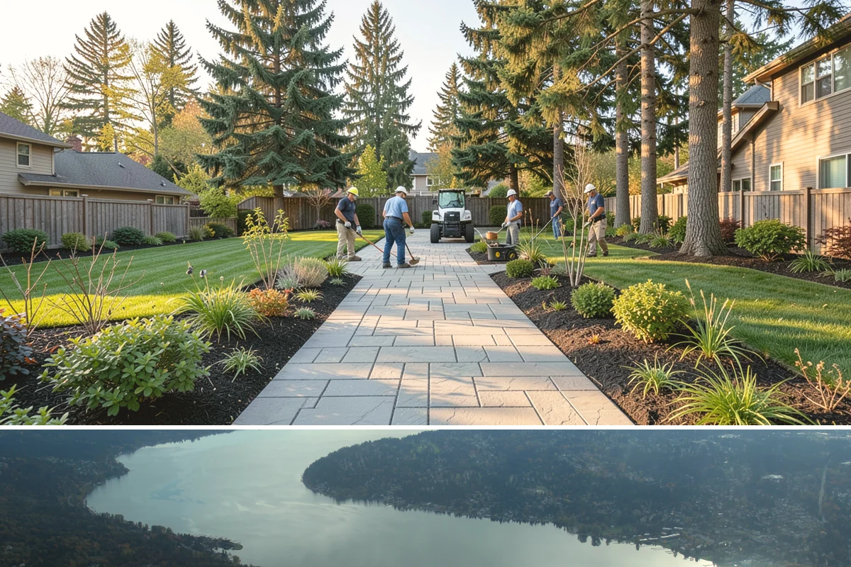 Fencing in Sammamish, King County, WA - Best installed spring through fall.