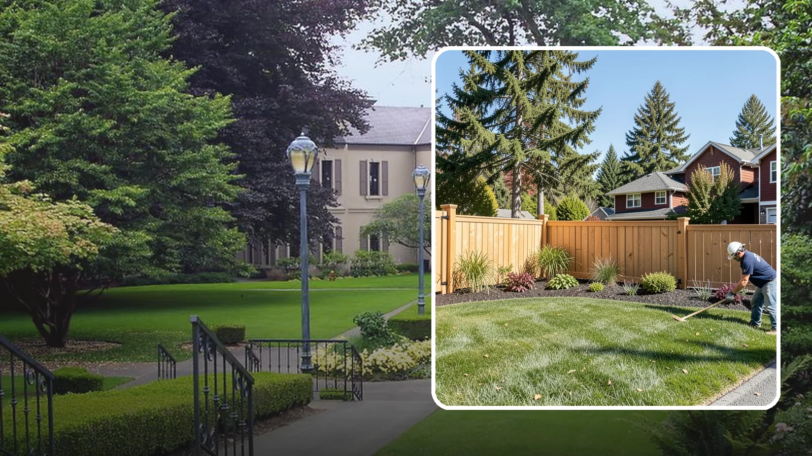 Fencing in Woodinville, King County, WA - Complete fencing services from design to installation for residential and commercial properties.