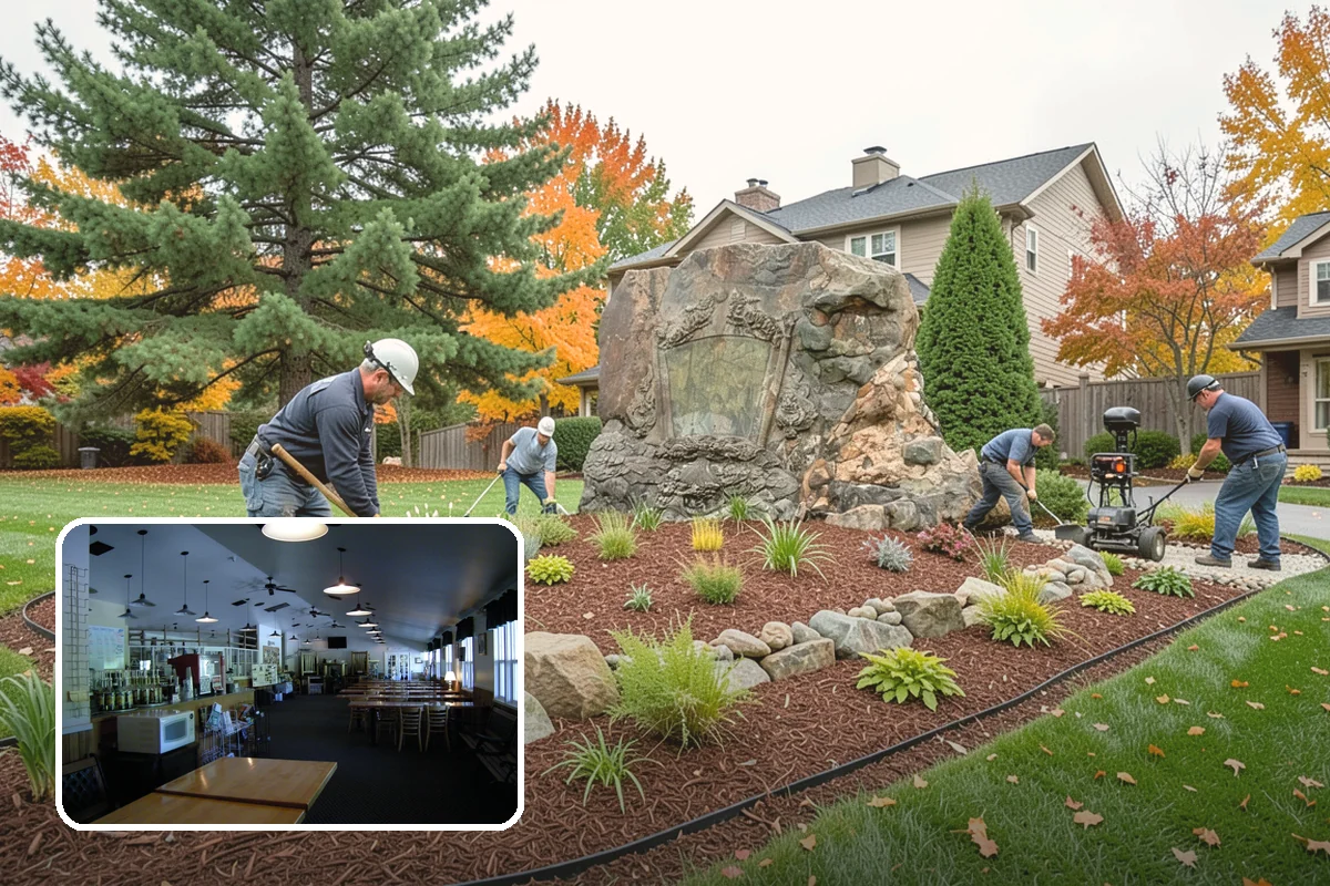 Fir Bark Installation in Black Diamond, King County, WA - Excellent drainage that suits wet PNW soils