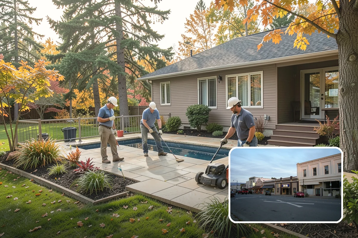 Fir Bark Installation in Burlington, Skagit County, WA - Excellent drainage that suits wet PNW soils