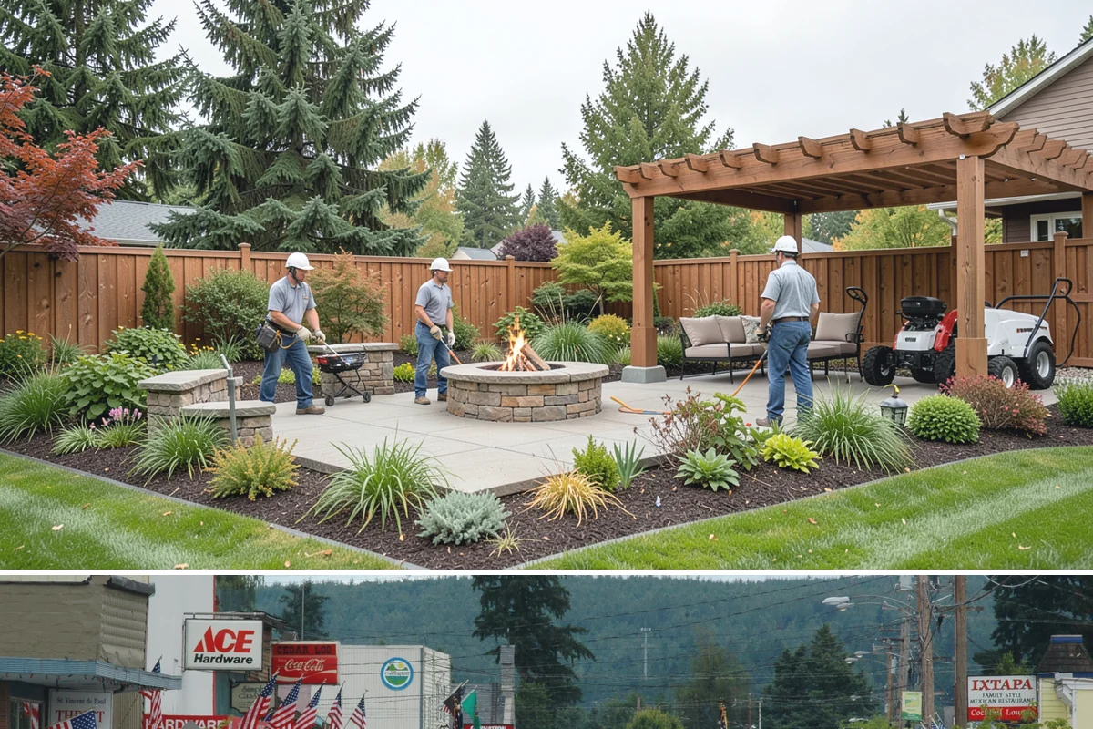 Fir Bark Installation in Carnation, King County, WA - Fir bark works well applied in spring or fall