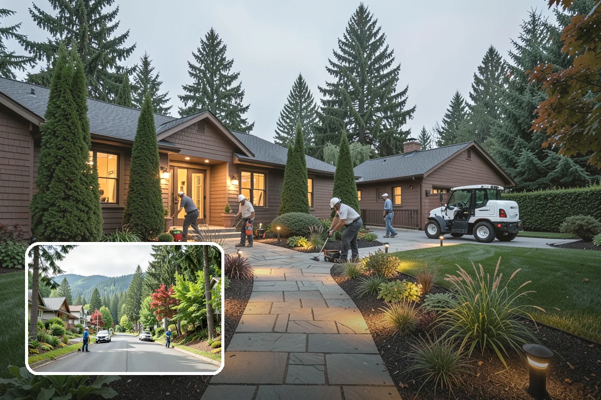 Fir Bark Installation in Darrington, Snohomish County, WA - Excellent drainage that suits wet PNW soils
