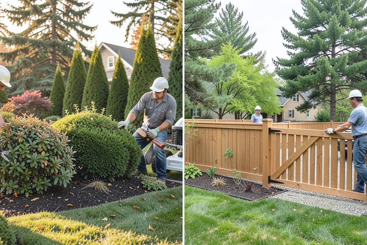Fir Bark Installation in Darrington, Snohomish County, WA - Assess bed scale and recommend a small, medium, or large nugget grade