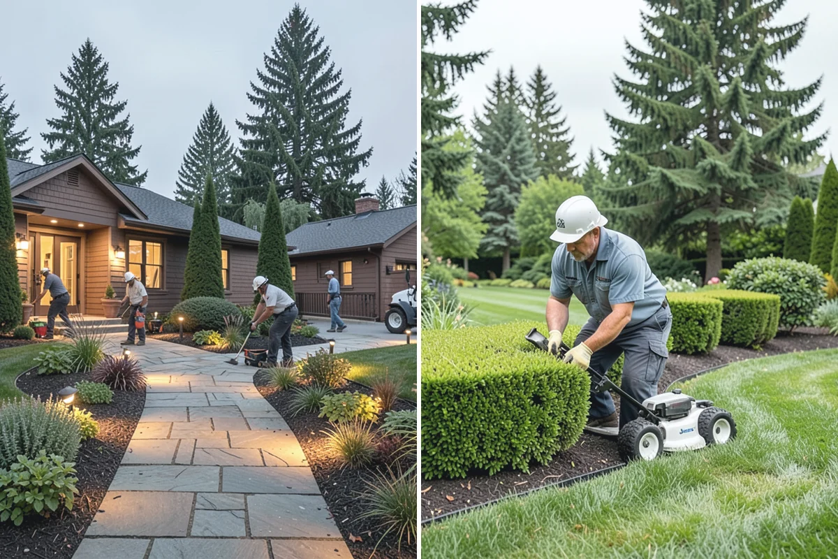 Fir Bark Installation in Granite Falls, Snohomish County, WA - Assess bed scale and recommend a small, medium, or large nugget grade