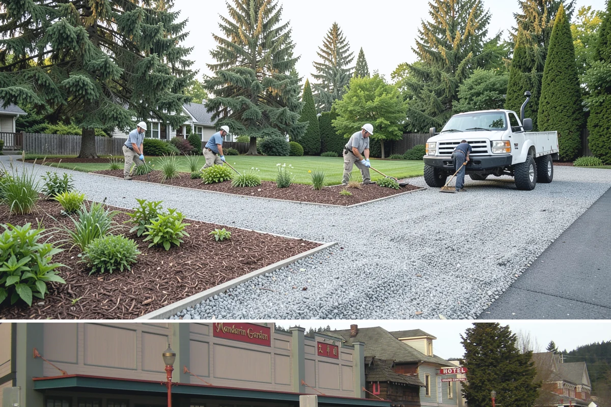 Fir Bark Installation in Issaquah, King County, WA - Fir bark works well applied in spring or fall
